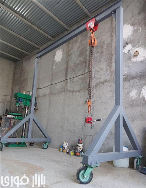  ساخت جرثقیل دروازه ای و ستونی  